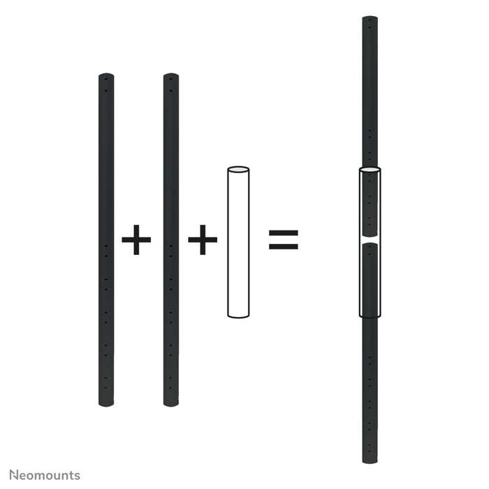 Neomounts toldóelem FPMA-CP100black, FPMA-CP150black és FPMA-CP200black hosszabbító oszlopokhoz