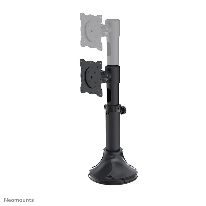 Neomounts FPMA-D025 fekete asztali tartó 30 hüvelykig (76 cm) terjedő lapos képernyők számára.