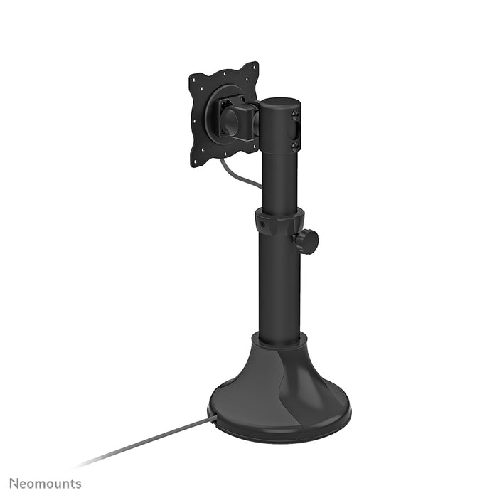 Neomounts FPMA-D025 fekete asztali tartó 30 hüvelykig (76 cm) terjedő lapos képernyők számára.