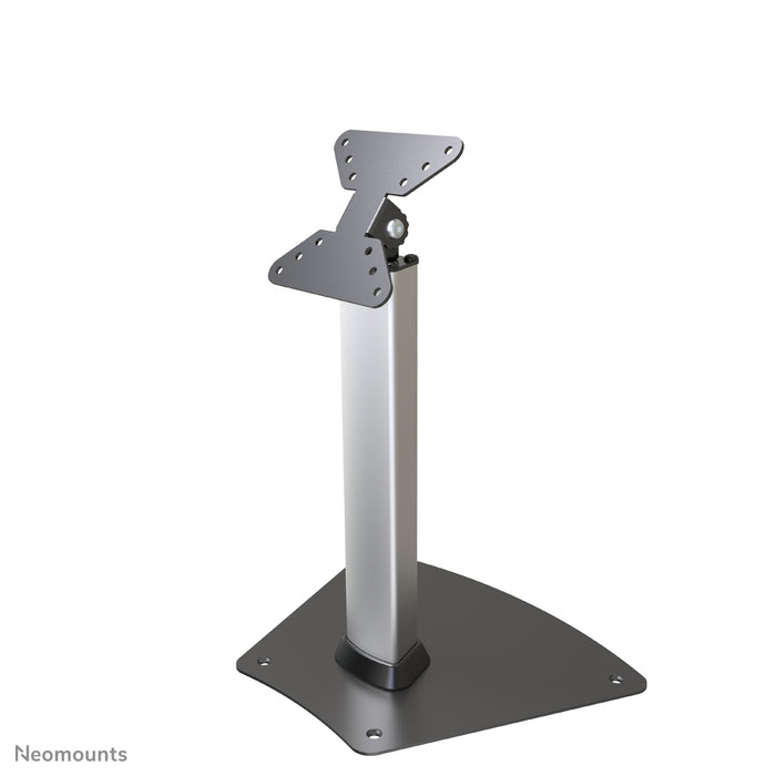 A Neomounts FPMA-D1500 ezüst egy asztali tartó legfeljebb 32 hüvelykes (81 cm) lapos képernyőkhöz.