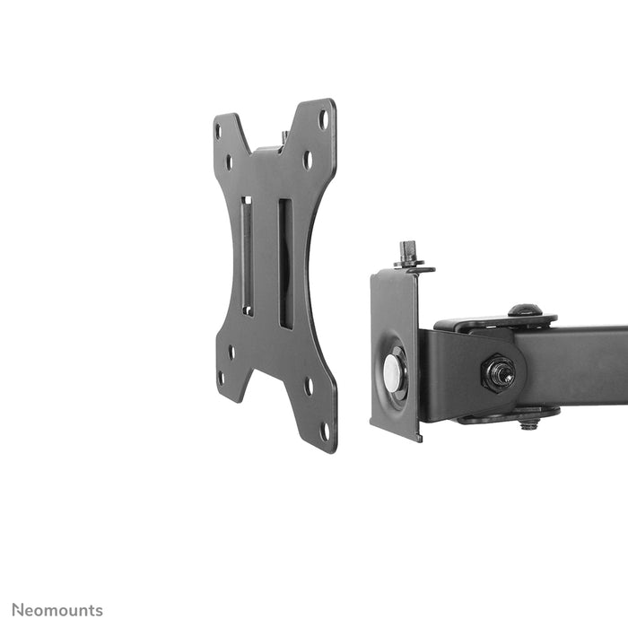 A Neomounts FPMA-D550DD3 fekete full motion asztali állvány 13-27 hüvelykes képernyőkhöz - fekete.