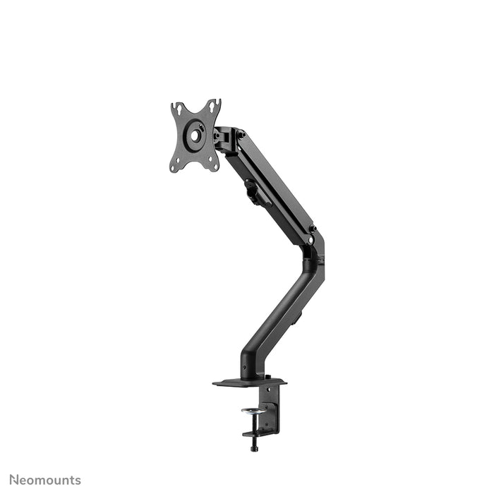 A Neomounts FPMA-D650 fekete egy full motion asztali tartó legfeljebb 27 hüvelykes (69 cm) képernyőkhöz.