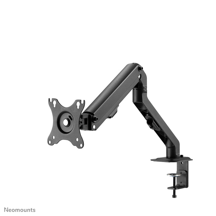 A Neomounts FPMA-D650 fekete egy full motion asztali tartó legfeljebb 27 hüvelykes (69 cm) képernyőkhöz.