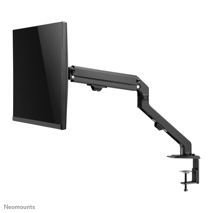 A Neomounts FPMA-D650 fekete egy full motion asztali tartó legfeljebb 27 hüvelykes (69 cm) képernyőkhöz.
