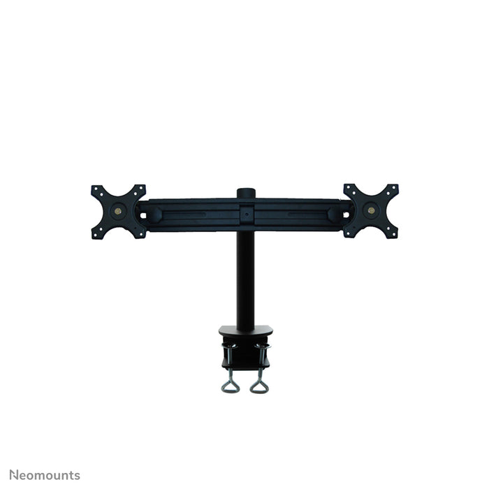 A Neomounts FPMA-D700D egy asztali tartó 2 darab, legfeljebb 30 hüvelykes (76 cm) lapos képernyőhöz.