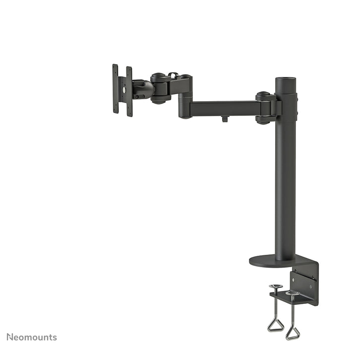 A Neomounts FPMA-D960 feketePLUS egy asztali tartó három forgásponttal legfeljebb 49 hüvelykes (124 cm) ívelt képernyőkhöz.