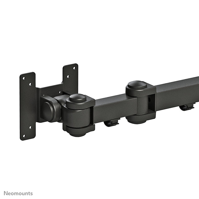 A Neomounts FPMA-D960DG egy asztali tartó két legfeljebb 27 hüvelykes (69 cm) lapos képernyőhöz.