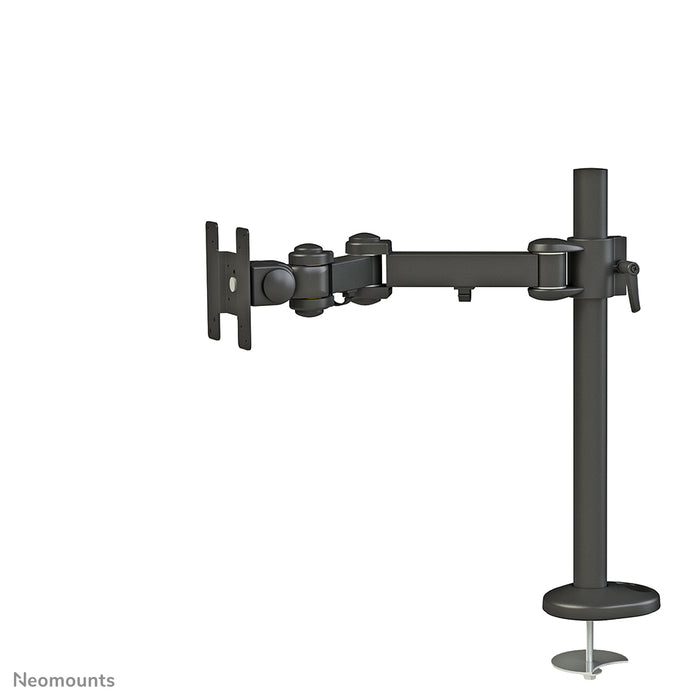 A Neomounts FPMA-D960G egy asztali tartó három forgásponttal legfeljebb 30 hüvelykes (76 cm) lapos képernyőkhöz.