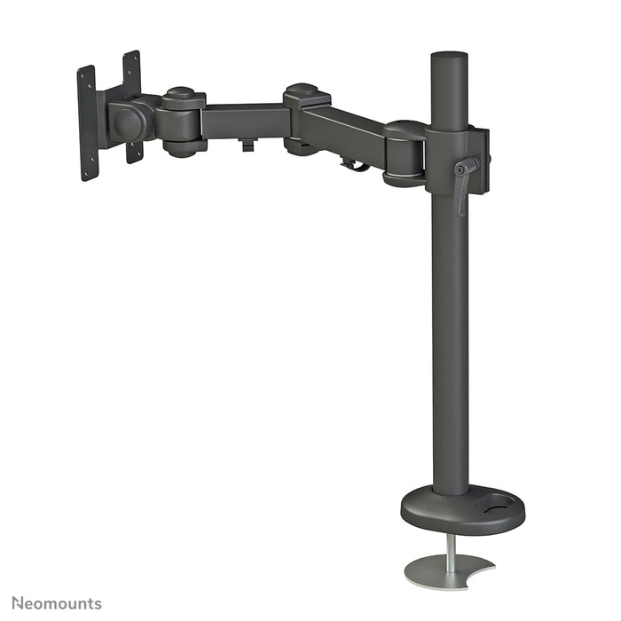 A Neomounts FPMA-D960G egy asztali tartó három forgásponttal legfeljebb 30 hüvelykes (76 cm) lapos képernyőkhöz.