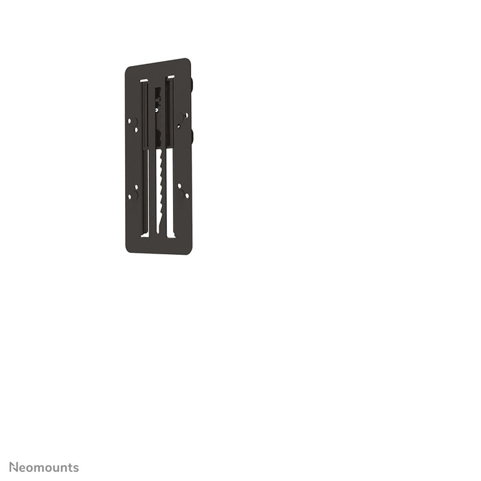 A Neomounts FPMA-LIFT100 fekete egy adapter, amely lépcsőzetes magasságállítást tesz lehetővé VESA 75/100 tartókhoz.