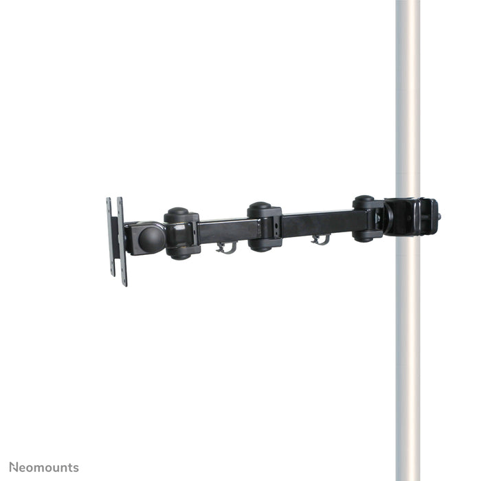 A Neomounts FPMA-WP300 fekete egy dönthető és forgatható oszlopos tartó LCD/LED/TFT képernyőkhöz akár 30 hüvelykig (76 cm).