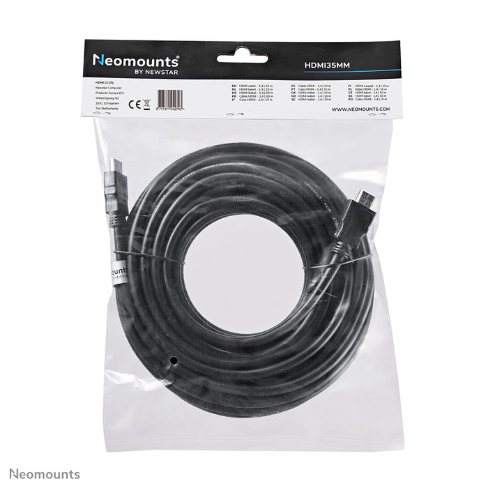 HDMI 1.4 kábel, High speed, HDMI 19 tűs M/M, 10 méter