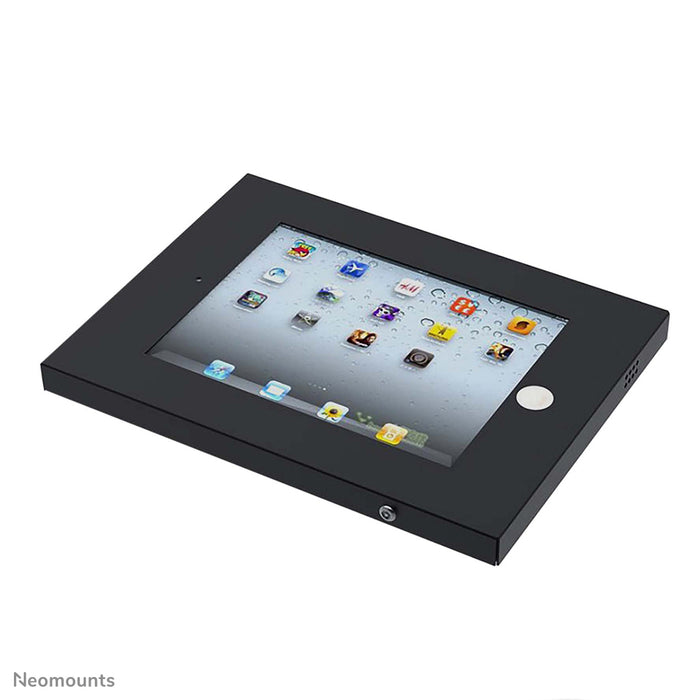 Neomounts lopásbiztos tablet tartó IPAD2N-UN20 fekete 9,7 hüvelykes iPad/iPad Air tabletekhez (VESA 100x100mm) - Fekete