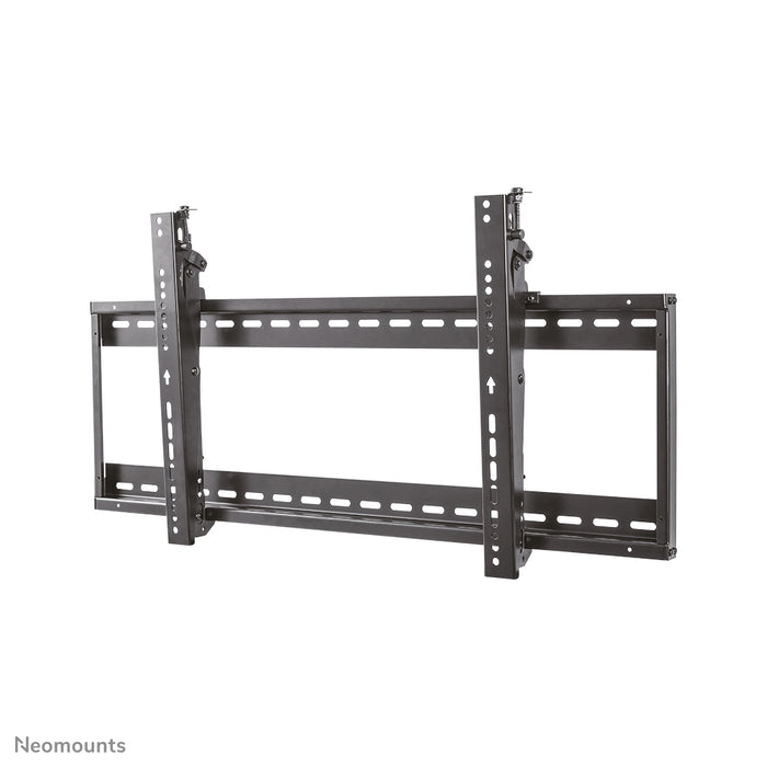 A Neomounts LED-VW500 fekete egy sík video wall fali tartó akár 75 hüvelykes (191 cm) képernyőkhöz.