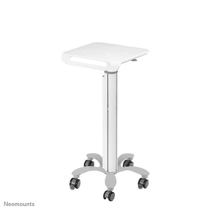 A Neomounts MED-M050 egy guruló munkaállomás laptophoz.