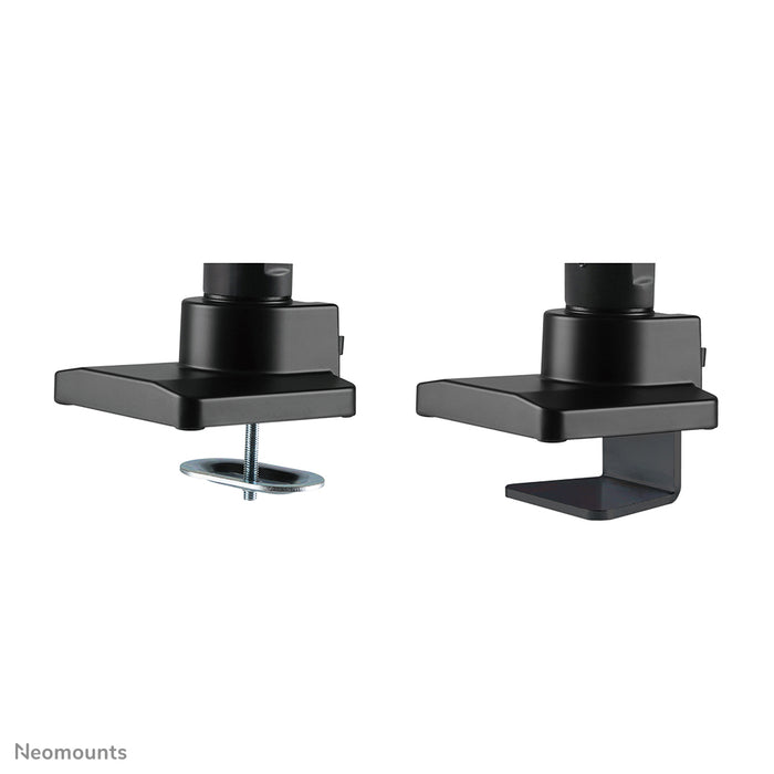 A Neomounts NM-D775 feketePLUS egy gázrugós asztali tartó ívelt monitorokhoz, legfeljebb 49 hüvelykes (124 cm) - Fekete