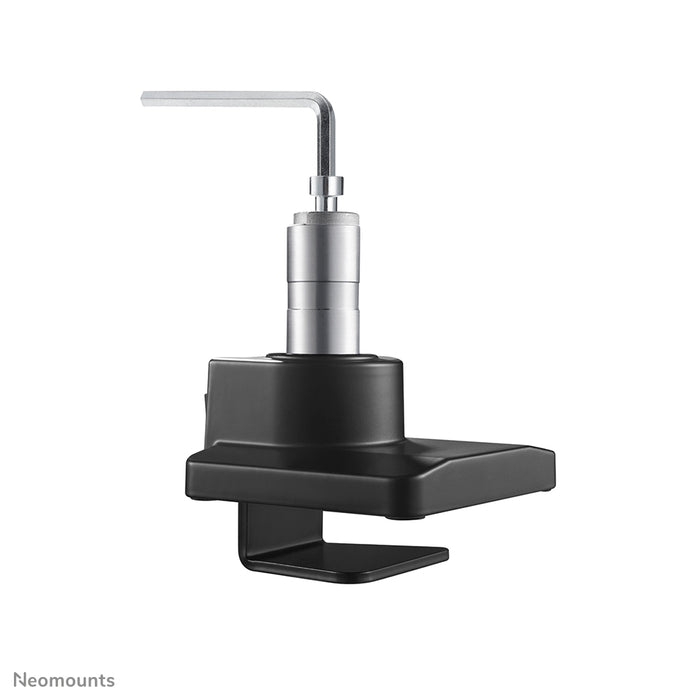 A Neomounts NM-D775 feketePLUS egy gázrugós asztali tartó ívelt monitorokhoz, legfeljebb 49 hüvelykes (124 cm) - Fekete