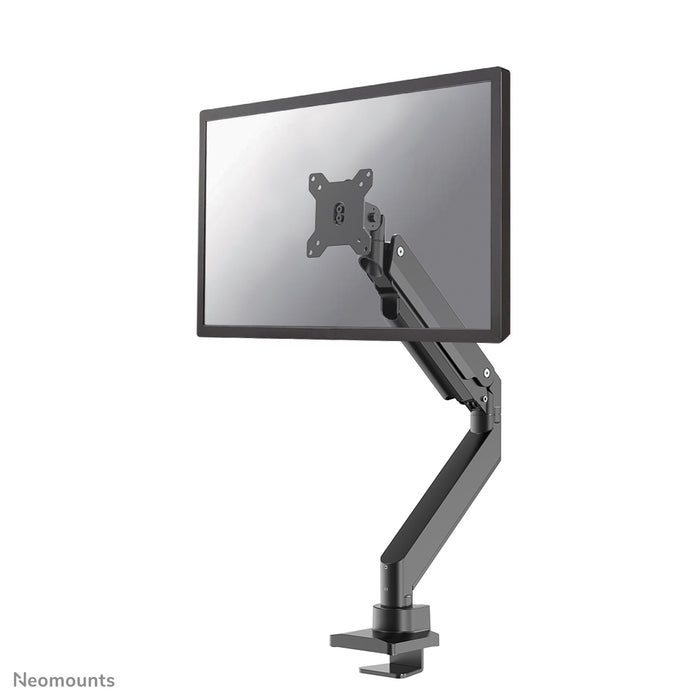 A Neomounts NM-D775 fekete egy gázrugós asztali tartó legfeljebb 32 hüvelykes (81 cm) lapos képernyőkhöz - Fekete