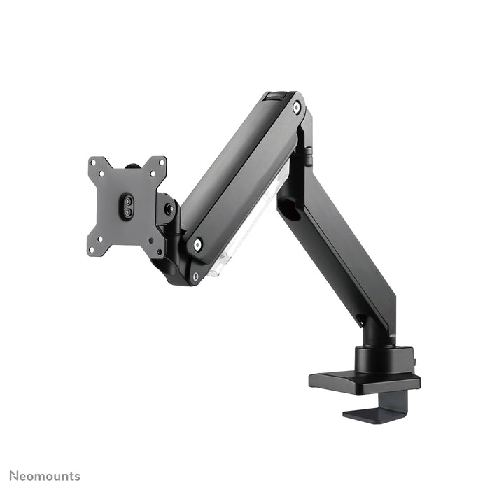 A Neomounts NM-D775 fekete egy gázrugós asztali tartó legfeljebb 32 hüvelykes (81 cm) lapos képernyőkhöz - Fekete
