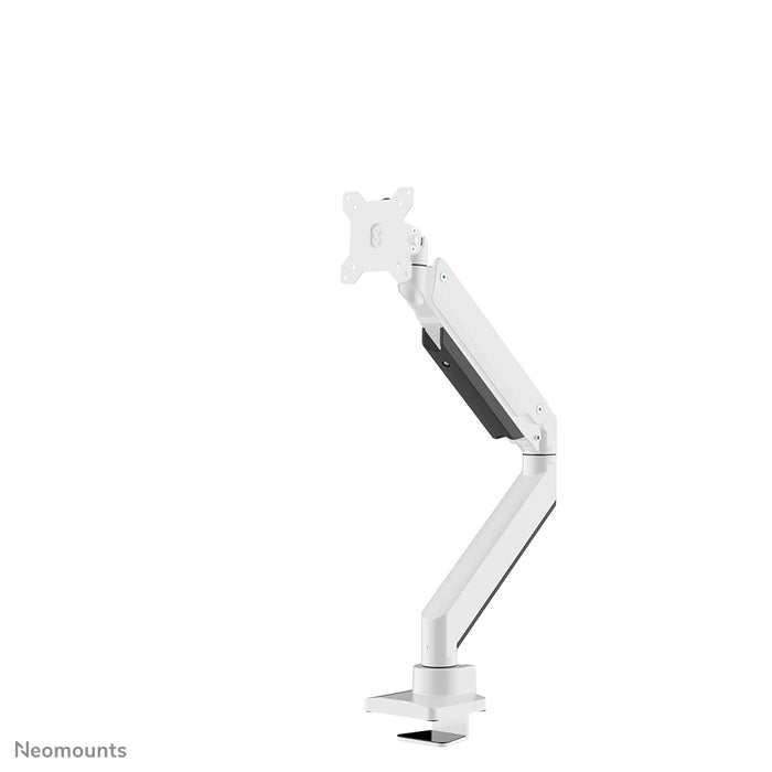 A Neomounts NM-D775 fehérPLUS egy gázrugós asztali tartó ívelt monitorokhoz, legfeljebb 49 hüvelykes (124 cm) - Fehér