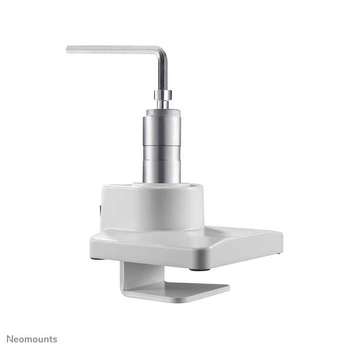 A Neomounts NM-D775 fehérPLUS egy gázrugós asztali tartó ívelt monitorokhoz, legfeljebb 49 hüvelykes (124 cm) - Fehér