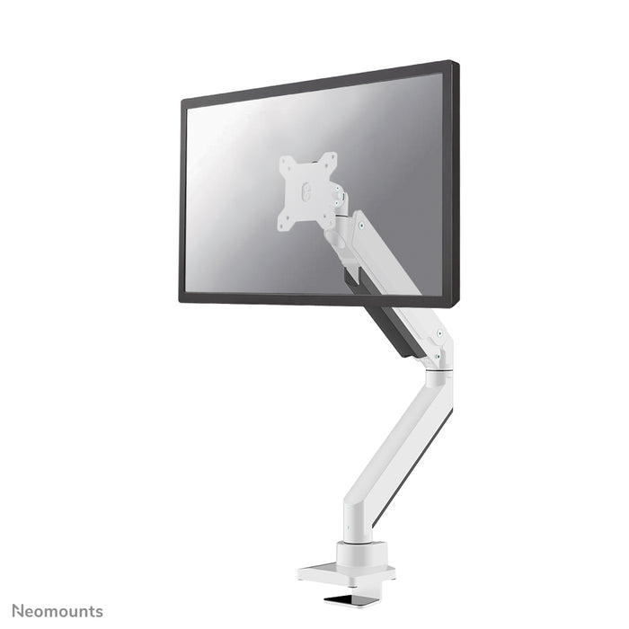 A Neomounts NM-D775 fehér egy gázrugós asztali tartó legfeljebb 32 hüvelykes (81 cm) lapos képernyőkhöz - Fehér