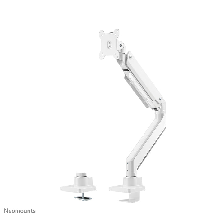 A Neomounts NM-D775 fehér egy gázrugós asztali tartó legfeljebb 32 hüvelykes (81 cm) lapos képernyőkhöz - Fehér