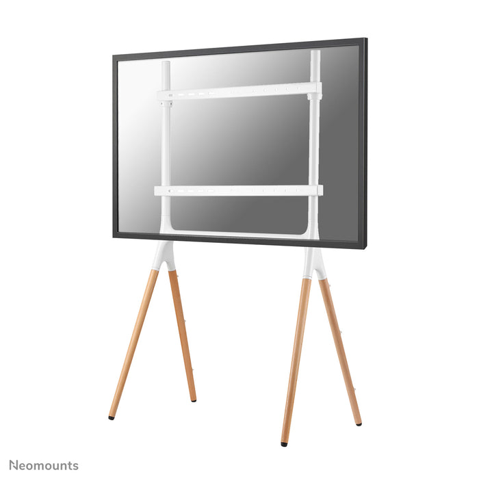 A Neomounts NM-M1000 fehér bútor lapos képernyős TV-khez akár 70 hüvelykig (178 cm).