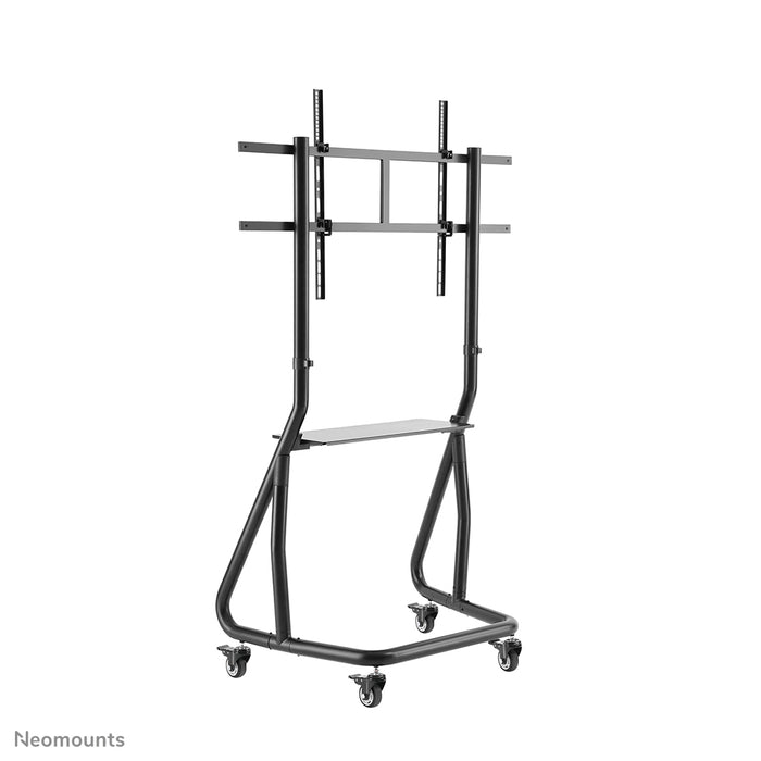 A Neomounts NS-M3800 fekete gurulós bútor lapos képernyős TV-khez 100 hüvelykig (254 cm).