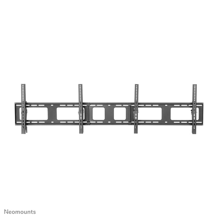 A Neomounts NS-WMB200 fekete egy menütábla fali tartó 52 hüvelykig (132 cm) terjedő képernyőkhöz.
