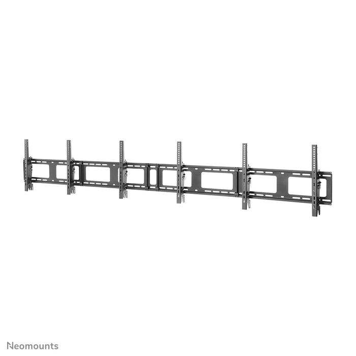 A Neomounts NS-WMB300 fekete egy menütábla fali tartó 52 hüvelykig (132 cm) terjedő képernyőkhöz.