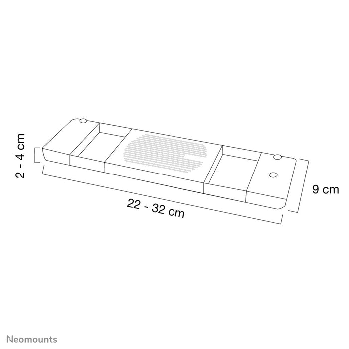 A Neomounts NSLC200 egy notebook hűtő, amellyel egy laptopot 15 fokkal hűthet.