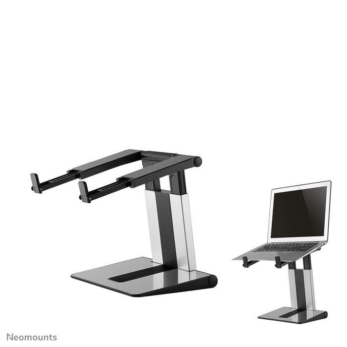 Neomounts összecsukható laptop állvány - Ezüst/fekete