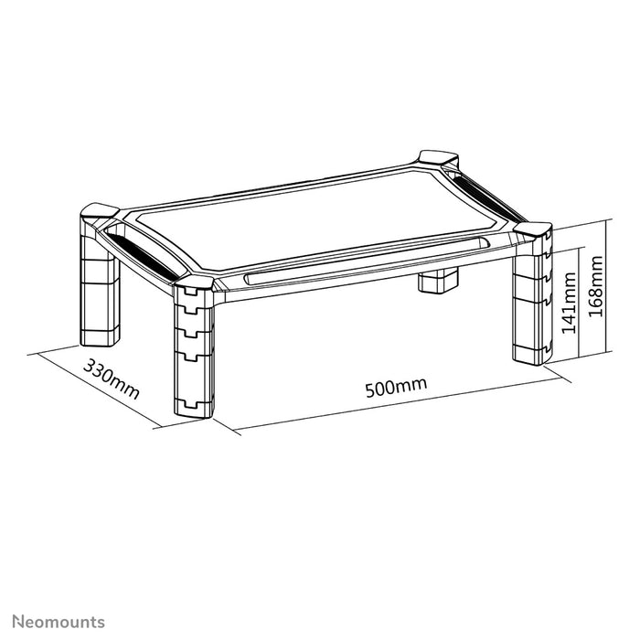 A Neomounts NSMONITOR20 emelő monitorhoz vagy laptophoz.