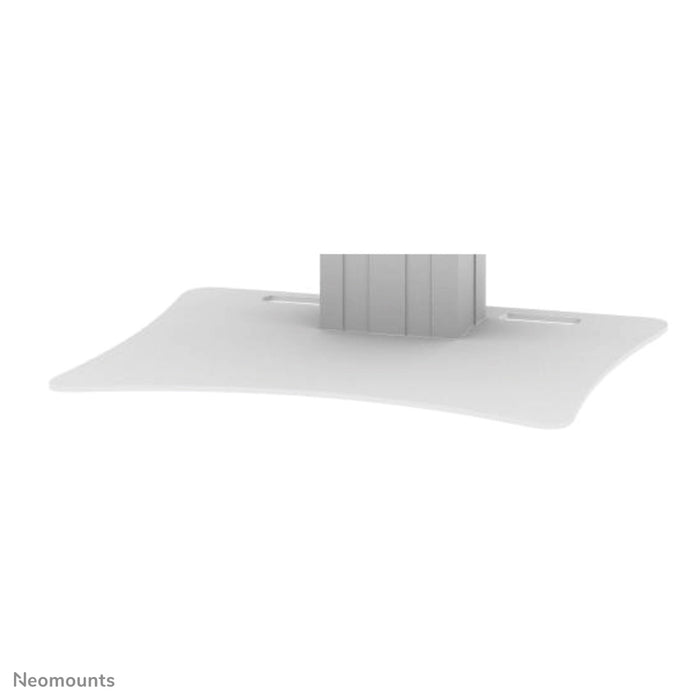 A Neomounts PLASMA-M2500FPLATE egy talplemez a 2250 és 2500-as sorozat elektromosan magasságban állítható trollyjaihoz és talptartóihoz.