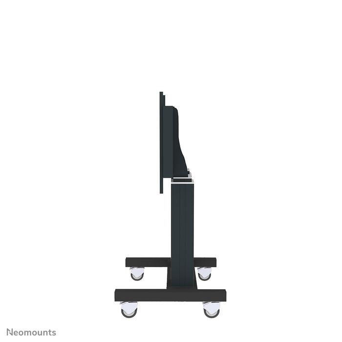 A Neomounts PLASMA-M2600 fekete egy elektromosan magasságban állítható trolly lapos képernyőkhöz 120 hüvelykig (305 cm).
