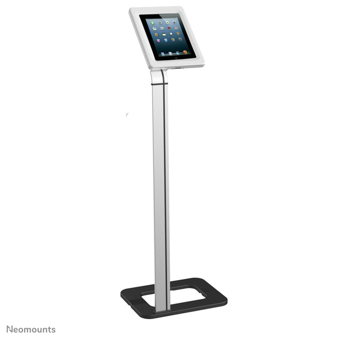 A Neomounts lopásbiztos táblagép talptartó TABLET-S100 ezüst a legtöbb 9,7-10,1 hüvelykes táblagéphez - Ezüst.