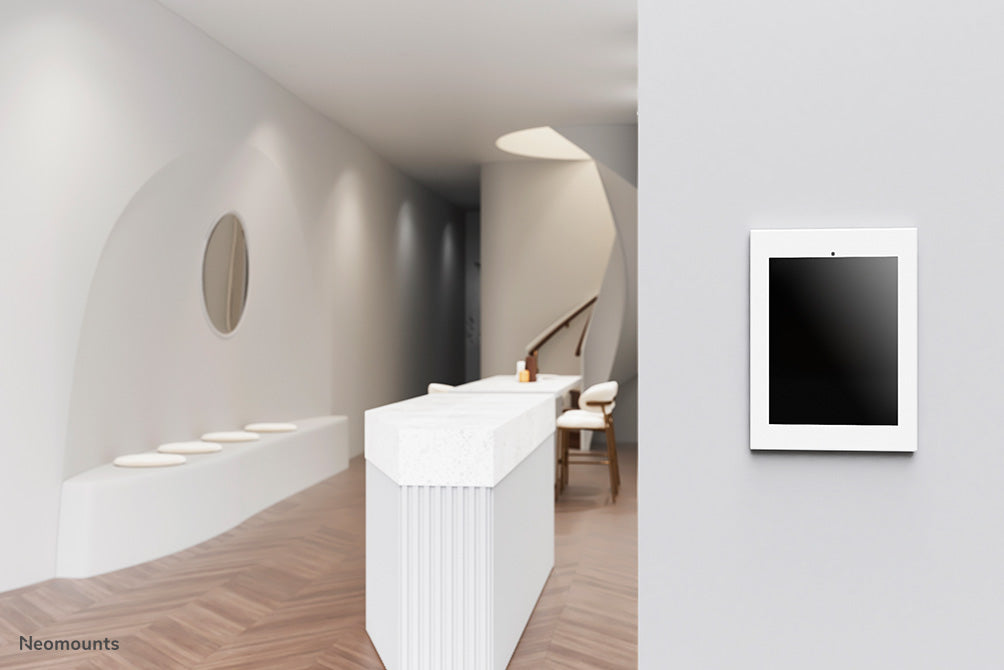 A Neomounts WL15-660WH1 fali táblagép tartó 12,9 hüvelykes iPad Pro táblagépekhez - Fehér.