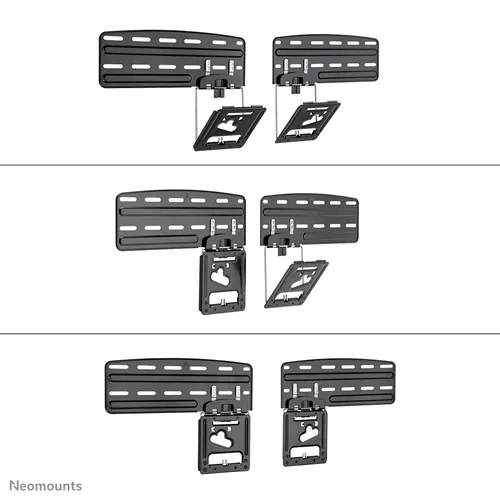 Neomounts WL30-265BL1 Ultra lapos fali konzol Samsung TV-khez, 43-85