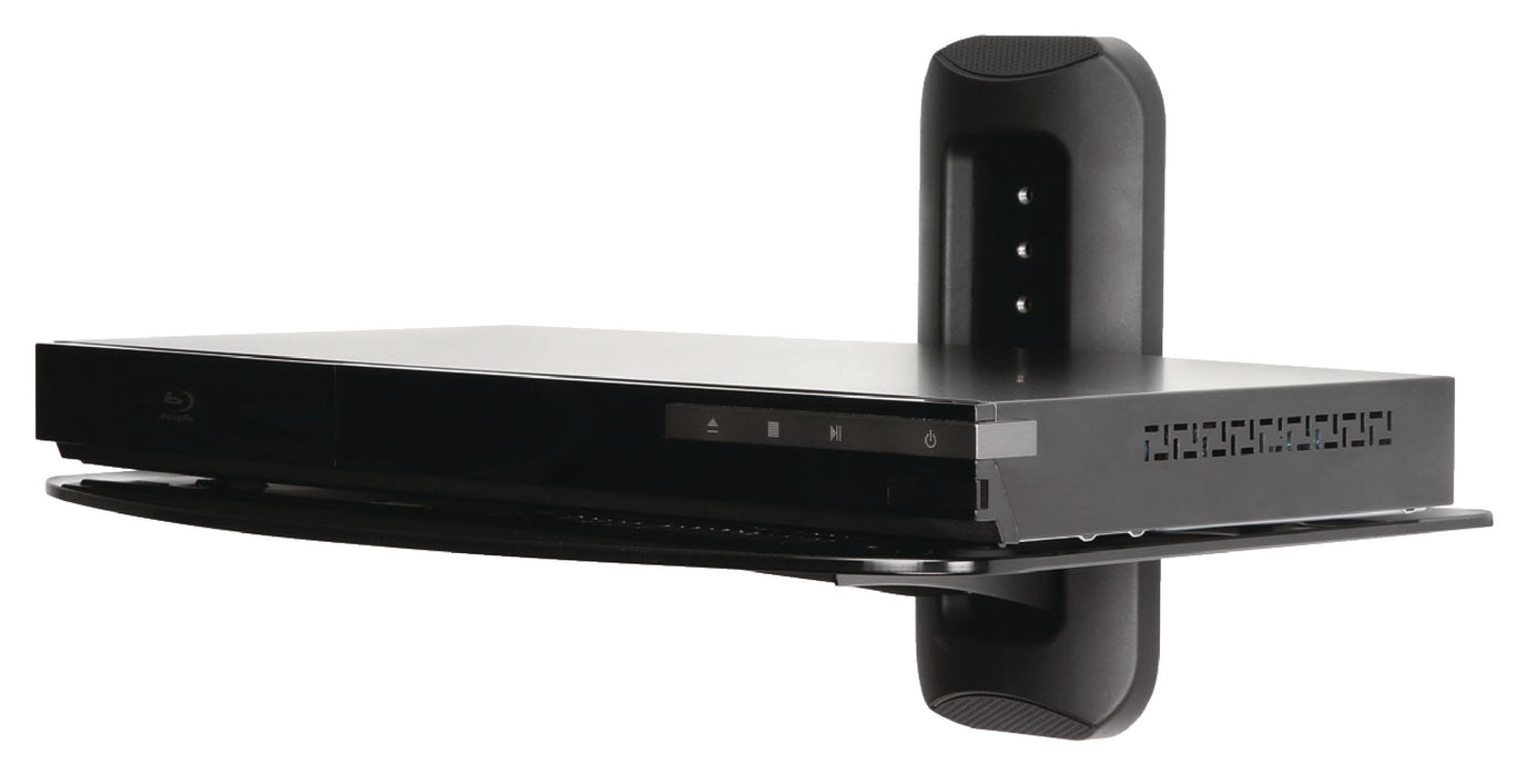 Audio Video polc üveglap 420 x 290 x 230 mm - 9,9 kg