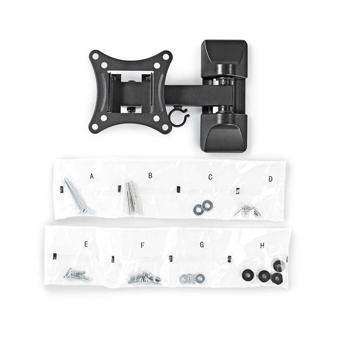 Teljes mozgású TV fali konzol | 13 - 27" | Max. 15 kg | 2 csuklópont