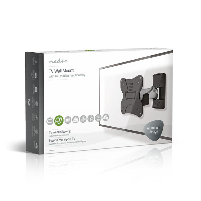 Teljes mozgású TV fali konzol | 13 - 26" | Max. 30 kg | 2 csuklópont