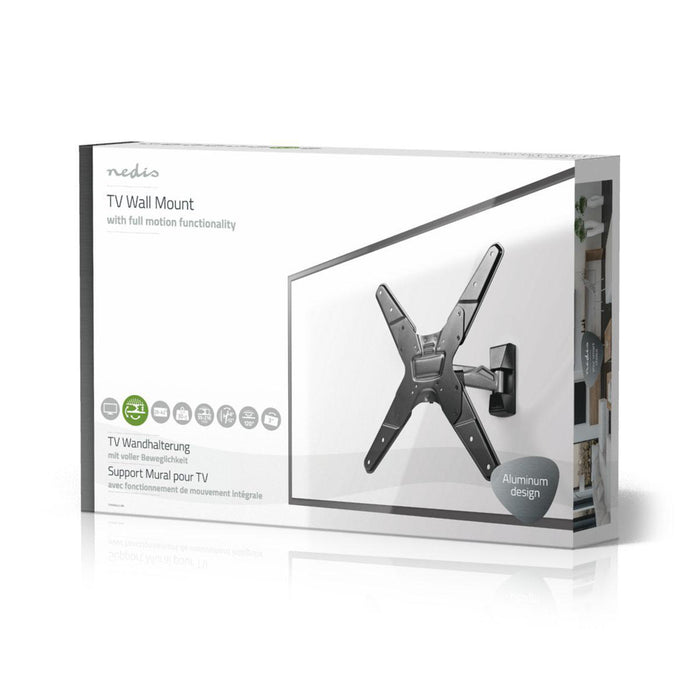 Teljes mozgású TV fali konzol | 26 - 42" | Max. 30 kg | 2 csuklópont