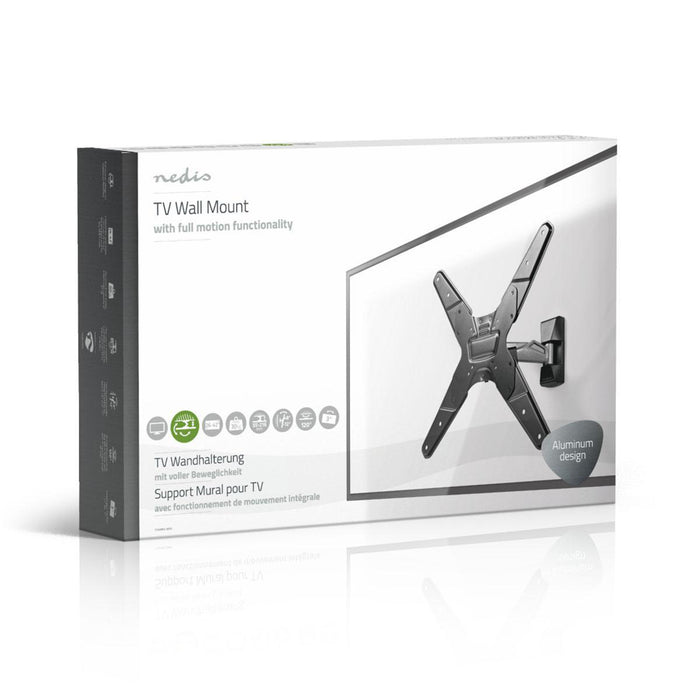 Teljes mozgású TV fali konzol | 26 - 42" | Max. 30 kg | 2 csuklópont