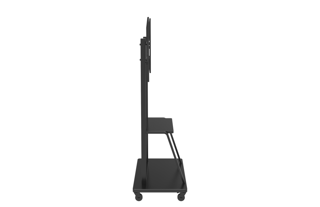 Wolff Mount gurulós prezentációs TV bútor | 55-100 hüvelyk képernyők | Súly max. 130 kg | VESA 600x800 | Univerzális