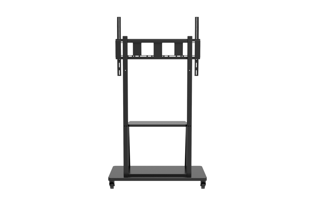 Wolff Mount gurulós prezentációs TV bútor | 55-100 hüvelyk képernyők | Súly max. 130 kg | VESA 600x800 | Univerzális