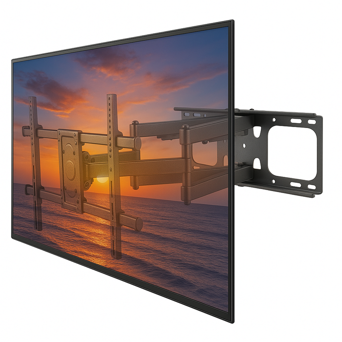 Erős TV tartó |37-től 90 hüvelykig |2 karos |VESA 600x400 |Cinewall kompatibilis |Univerzális |Vízszintes állítás