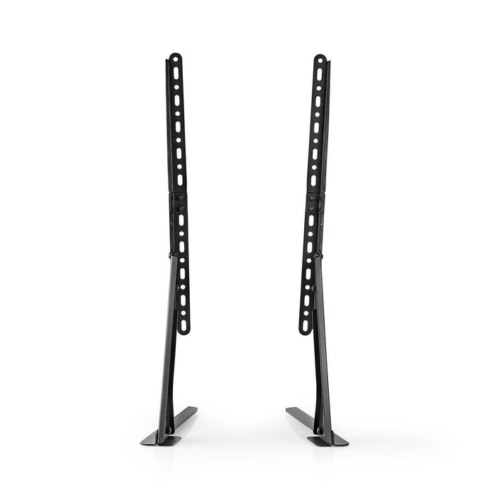 Nedis Fix TV asztali állvány 13-70 hüvelykes képernyőkhöz | Max. 50 kg | Rugalmas magasságállítás | VESA kompatibilis | Acél | Fekete