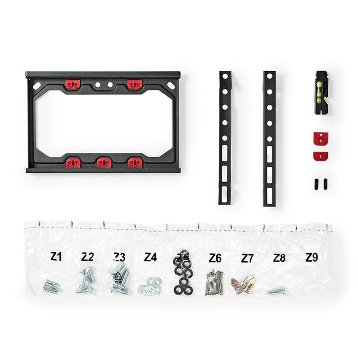 Fix TV konzol gipszkartonhoz | 13 - 27" | Max. 15 kg | 28 mm távolság a faltól | Fekete  