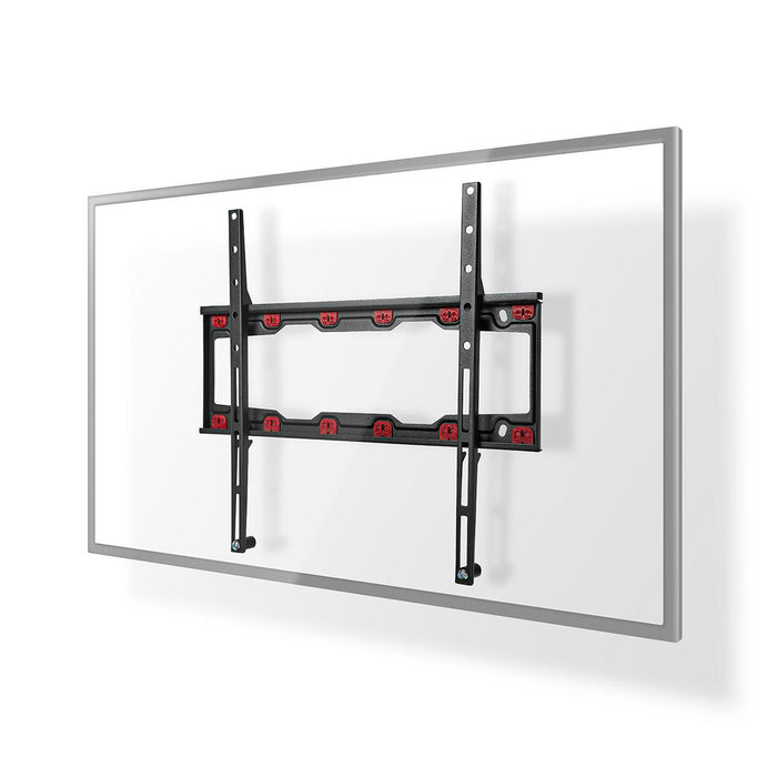 Fix TV konzol gipszkartonhoz | Fekete | 23 - 55" | Max. 35 kg | 28 mm távolság a faltól | Fekete